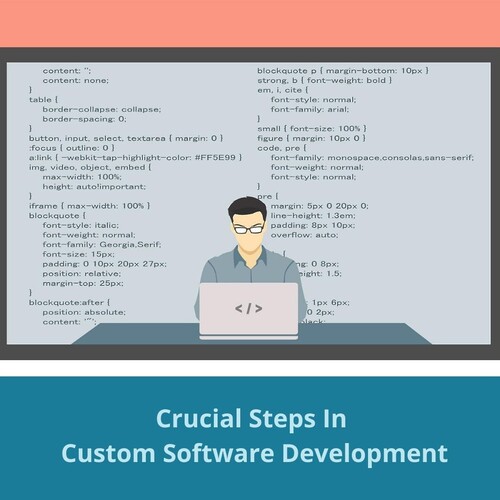 5 Crucial Steps Involved In Custom Software Development