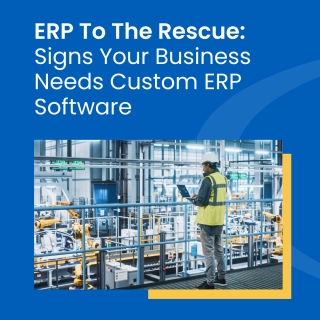 ERP To The Rescue: Signs Your Business Desperately Needs Custom ERP Software