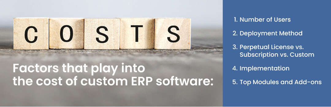 HOW MUCH DOES IT COST TO DEVELOP ERP SOFTWARE?
