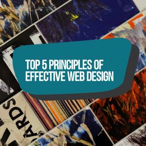 Top 5 Principles of Effective Web Design 