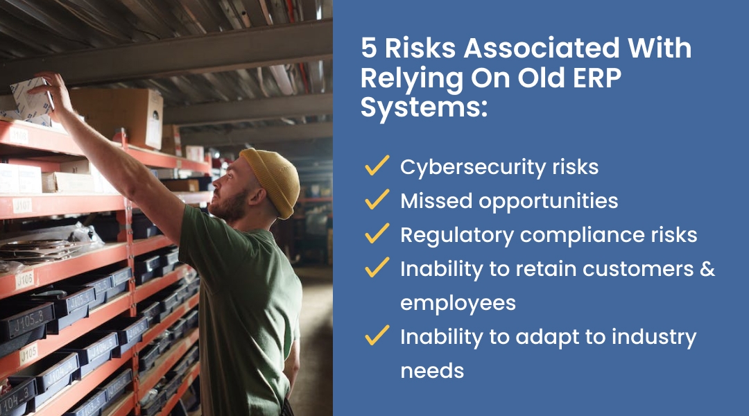 Top 5 Risks Of Using Outdated ERP Systems In 2023